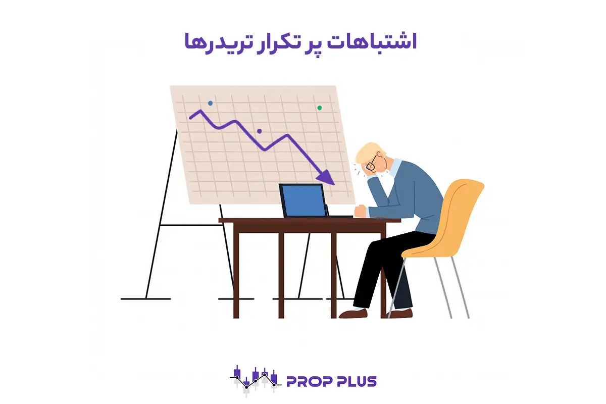 اشتباهات پر تکرار تریدرها و معامله گران